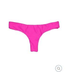 Midori Brayden Bikini Bottom XS in Berry NWT